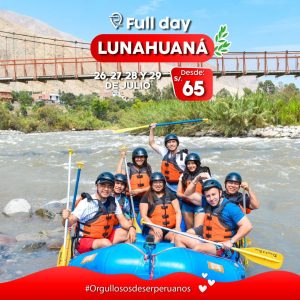 Full Day Lunahuaná + Cerro Azul FP🇵🇪